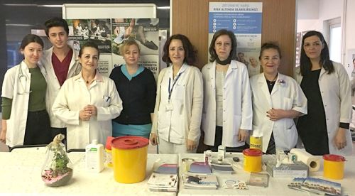 ESOGÜ'de diyabet bilgilendirme standı