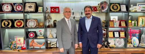 ESOGÜ Rektörü Çolak'tan Gençlik ve Spor İl Müdürü Kalın'a ziyaret