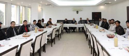 ESOGÜ yönetimi uluslararası öğrencilerle buluştu