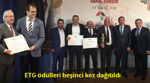 ETG ödülleri beşinci kez dağıtıldı