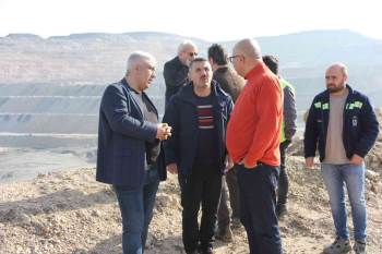 Eti Maden İşletmeleri Genel Müdürü Keleşer, Hisarcık’Ta
