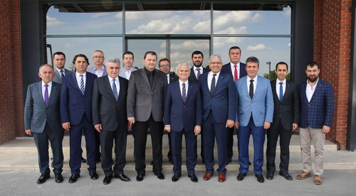 ETO heyeti Nadir Küpeli'yi ziyaret etti