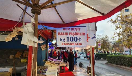 Evde balık kokusu sevmeyenlere özel pişirme hizmeti