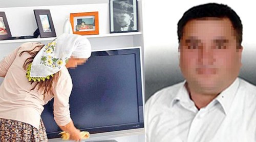 Eve çağırdığı temizlikçi kadına tecavüz etti