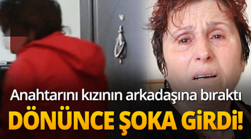 Eve dönünce şoka girdi!