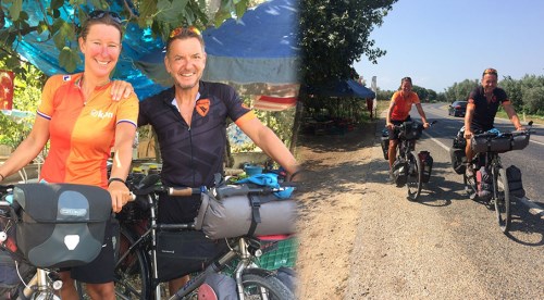 Evlerini satıp dünya turuna çıktılar