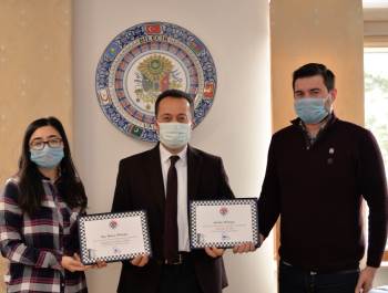 Ezgi-Cumhur Babaoğlu’Na ’Kadın Ulusal Usta’ Ve ’Ulusal Usta’ Unvanları Verildi
