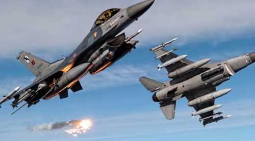 F-16'LAR KALKAMASIN DİYE BOMBALANDI