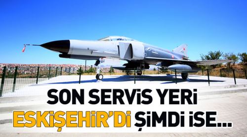 F-4E uçağı ziyaretçilerini bekliyor