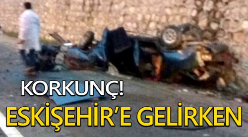 Feci kaza! Araç sürücüsü kurtarılamadı