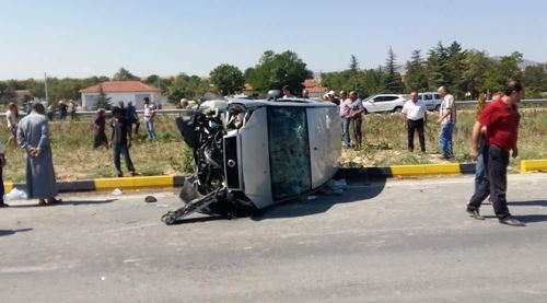 Feci kazada 1 kişi öldü 5 kişi yaralandı