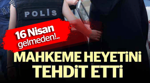 FETÖ sanığından korkunç tehdit!