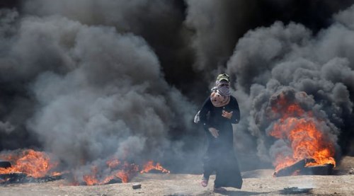 Filistin'de 58 ölü 2 bin yaralı