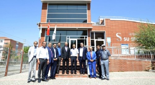 Filistin heyeti Tepebaşı'nı çok sevdi