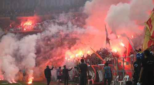 Final maçı başladığı gibi durdu