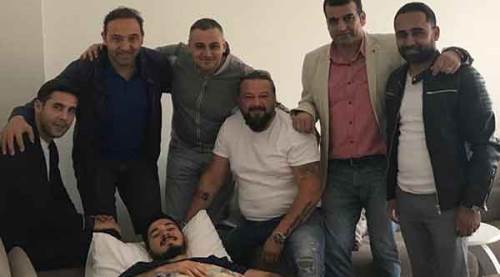 Fıratcan'a geçmiş olsun ziyareti