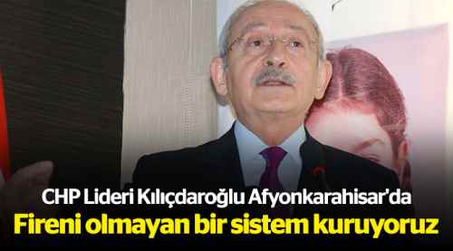 Fireni olmayan bir sistem kuruyoruz