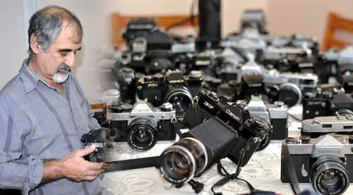 Fotoğraf tutkusu koleksiyoncu yaptı