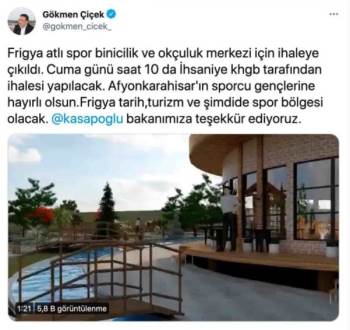 Frig’Ya Atlı Spor Binicilik Ve Okçuluk Merkezi İçin İhaleye Çıkılıyor
