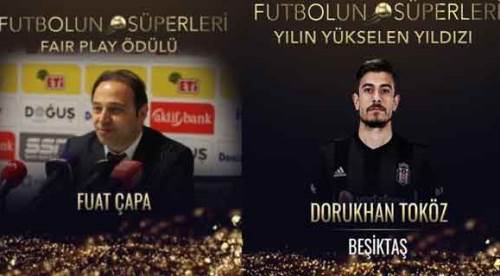 Fuat Çapa ve Dorukhan Toköz ödül aldı