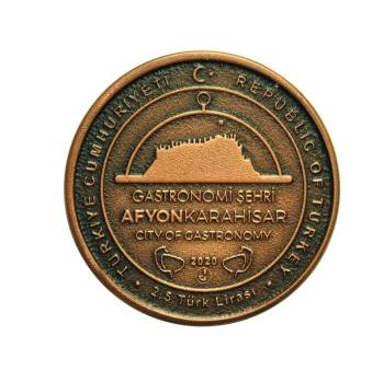 Gastronomi Şehri Afyonkarahisar’A Özel Hatıra Paraları Basıldı
