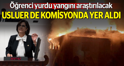 Gaye Usluer de komisyonda yer aldı