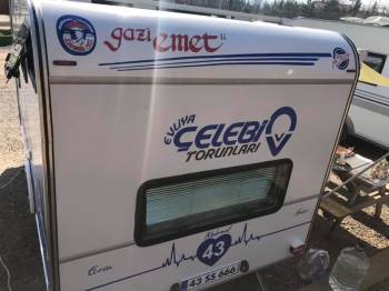 Gazilik Unvanını Karavanına Yazarak İstedi
