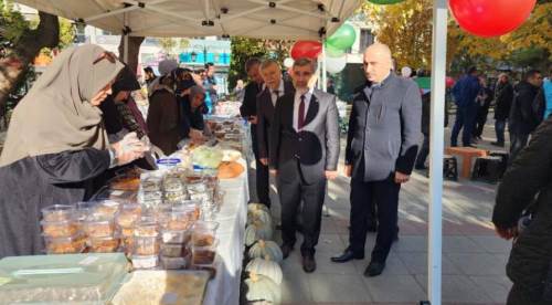 Gazze'ye destek için Eskişehir’de anlamlı etkinlik