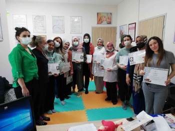 Gebe Okulu, Eğitim Programı Hız Kesmeden Devam Ediyor
