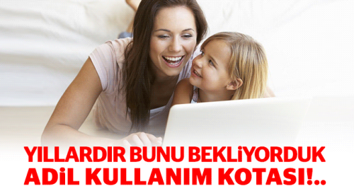 Geceleri internet kotası olmayacak!