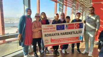 Gediz 1 Eylül İmam Hatip Ortaokulu Romanya’Ya Gitti
