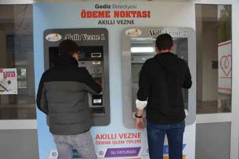 Gediz Belediyesi Akıllı Vezne Sayısını İkiye Çıkardı
