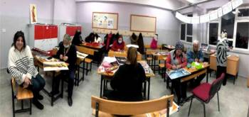 Gediz’De ’Kat’I Sanatı Kursu’ Açıldı
