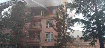 Gediz’De Çatı Katı Yangını Korkuttu
