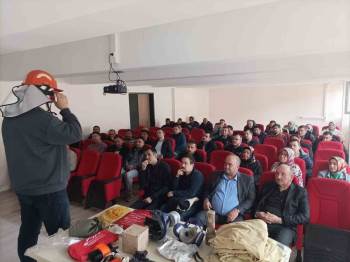 Gediz’De Orman Yangını Gönüllülük Eğitimi
