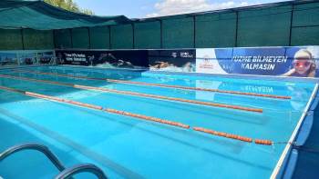 Gediz’De Portatif Yüzme Havuzu Açılışı Yapıldı
