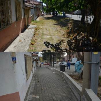 Gediz’De Yol Ve Otopark Çalışmaları Devam Ediyor
