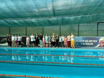 Gediz’De Yüzme Kursları Başladı
