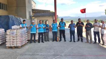 Gediz’Den Afganistan’A 6 Ton Un Yardımı
