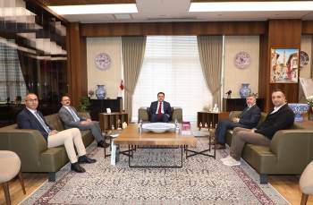 Gediz Heyetinden Vali Musa Işın’A Hayırlı Olsun Ziyareti
