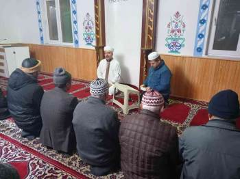 Gediz’İn Dörtdeğirmen Köyünde Sabah Namazı Buluşması
