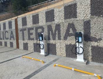 Gediz Murat Dağı Ve Ilıca Termal Tatil Köyüne Araç Şarj İstasyonu Kuruldu
