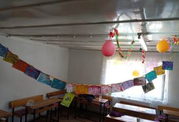 Gediz Yaz Kur’An Kursu Öğrencilerinden Ebru Çalışması
