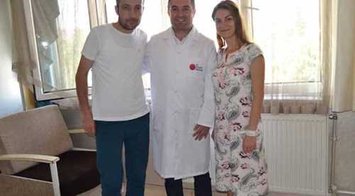 Genç gazeteci ameliyat oldu