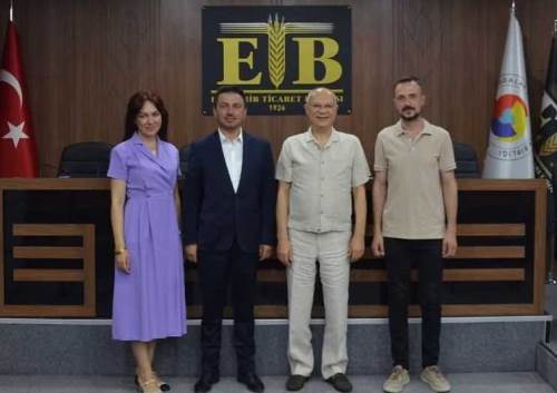 Genç girişimcilerden Eskişehir Ticaret Borsası’na ziyaret