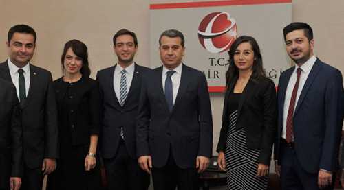 Genç girişimcilerden Vali Çelik’e ziyaret