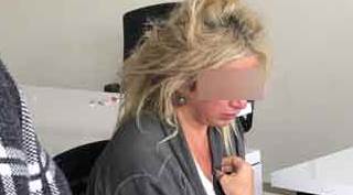 Genç kadına dehşeti yaşattı