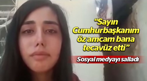 Genç kız Erdoğan'a seslendi