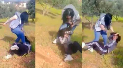 Genç kızı dövüp yerlerde sürüdü, sebebi ise...