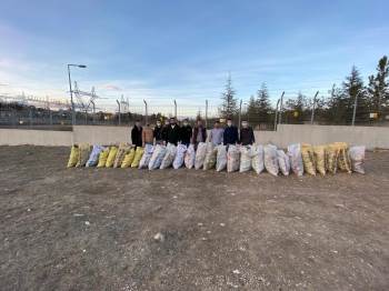 Gençlerden Çevre Temizliği
